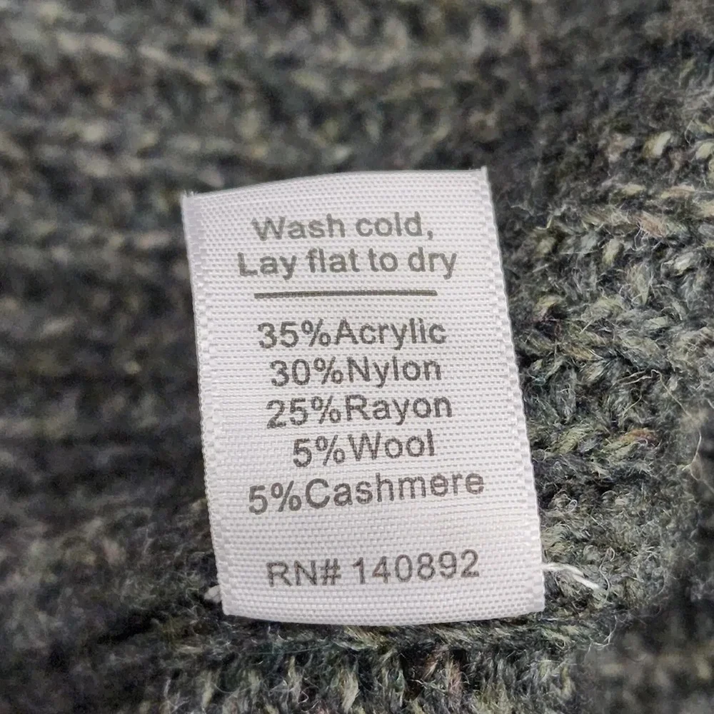 Marine Layer Sweater Womens XS/S Chunky Knit Brooklyn Hunter Green Cardigan